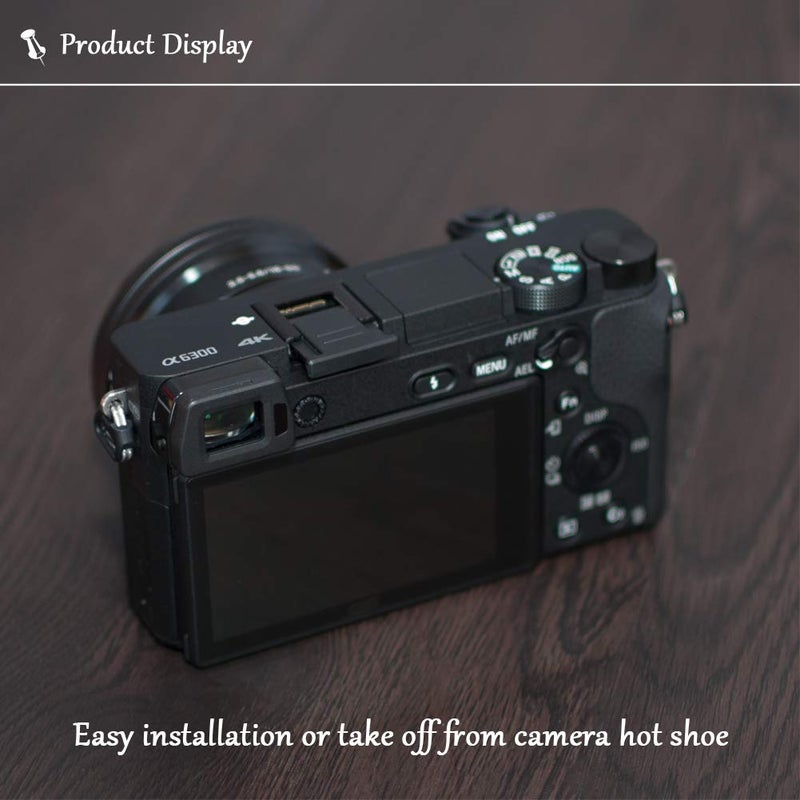 VKO Hot Shoe Cover, Hot Shoe Cap, Hot Shoe Protector Compatible with A6100 A6600 A7III A6500 A6400 A6300 A6000 A77II A7II A7RII A7RIII A7RIV A7SII A99II RX10II RX100II Replaces FA-SHC1M(5-Pack) - Image 3